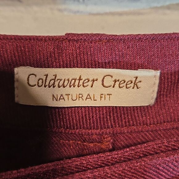 Coldwater Creek Linen Blend Capris Size 12 - Picture 4 of 9